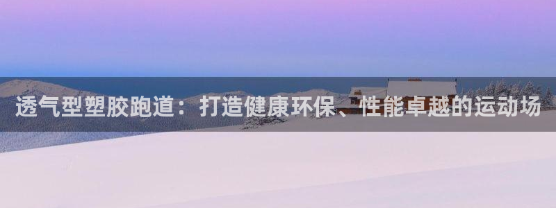 红足1世足球：透气型塑胶跑道：打造健康环保、性能卓越的运动场