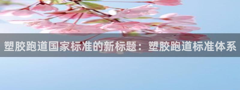 红足l一世开奖现场62ty：塑胶跑道国家标准的新标题：塑胶跑道标准体系