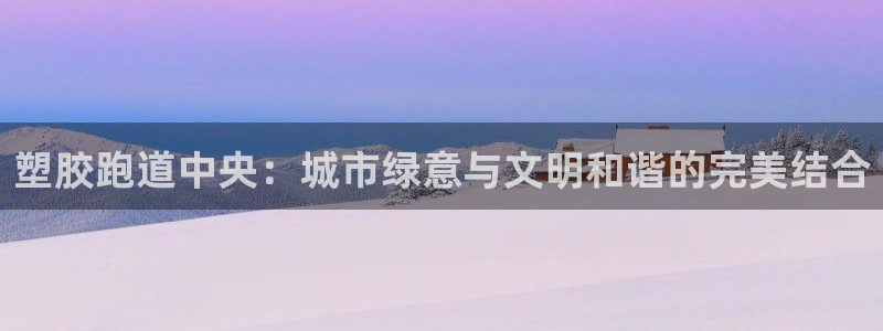 红足1世足球比分：塑胶跑道中央：城市绿意与文明和谐的完美结合