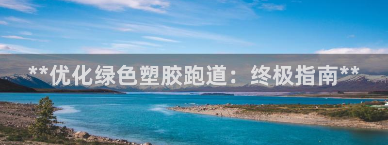 红足一1世手机开奖:**优化绿色塑胶跑道:终极指南**