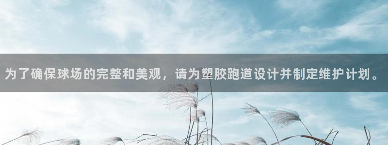 红足一1世比分球探：为了确保球场的完整和美观，请为塑胶跑道设计并制定维护计划。