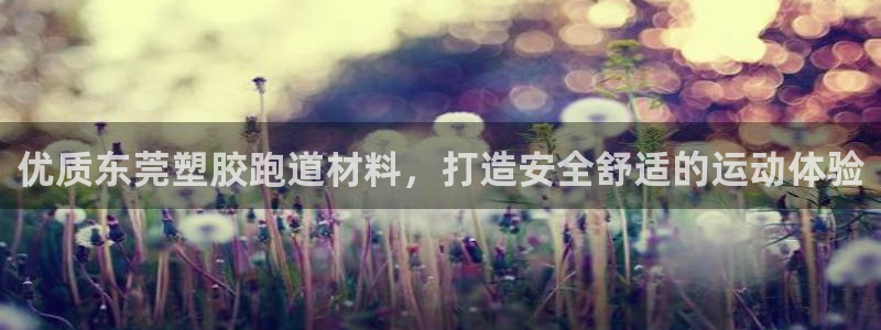 百度红足一1是干什么的：优质东莞塑胶跑道材料，打造安全舒适的运动体验