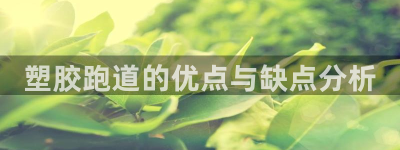 红足一1世皇冠登录：塑胶跑道的优点与缺点分析